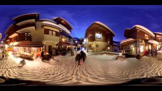 360°  Rue du Bourg  Valmorel [upl. by Nair]