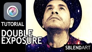 pixlr app  simple double exposure photo edit tutorial [upl. by Jeffrey711]