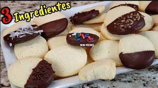 Galletas De Lechera amp Maizena Solo 3 Ingredientes 😋 Facilísimas y Económicas [upl. by Jory]