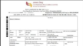 What is intimation order under section 1431 of the income tax Do you need to worry 🤔🤨😥 [upl. by Eisenhart]