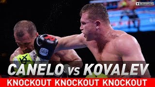 Canelo Alvarez stuns Sergey Kovalev with vicious TKO in the 11th round  Highlights  CBS Sports HQ [upl. by Jaret394]