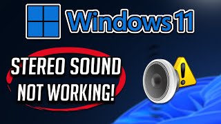 On Windows 11 how do I get or enable stereo mix Sound amp Audio [upl. by Everrs960]