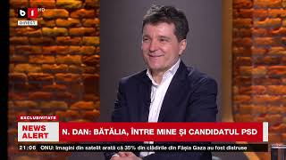 ACTUALITATEA CU TUDOR MUȘAT NICUȘOR DAN BĂTĂLIA ÎNTRE MINE ȘI CANDIDATUL PSD P12 [upl. by Thinia]