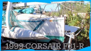 Corsair F31R Foldable Trimaran  Southern California Boat Tour [upl. by Libnah]