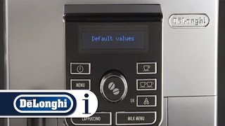 How to reset your DeLonghi ECAM 25462 coffee machine [upl. by Anitrak136]