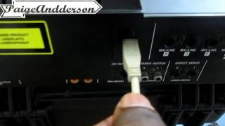 TASCAM 2488NEO DATA Transfer Connections [upl. by Columbyne]