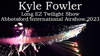 Kyle Fowler Twilight Demo in 4K  Abbotsford International Airshow  20240809 [upl. by Airitak]