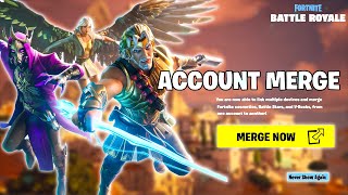 How to merge your Fortnite account [upl. by Atteuqaj350]