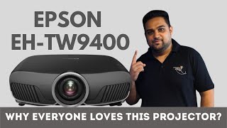 Epson EHTW 9400 Projector Review  Price in India  Most Preferred 4K Home Cinema Projector [upl. by Skricki225]