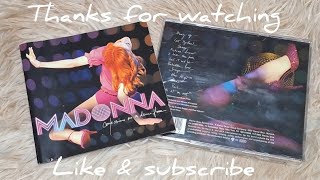 MADONNA  CONFESSION ON A DANCE FLOOR CD UNBOXING cdunboxing madonna [upl. by Lamoree]