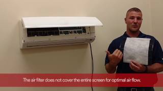 How to install 3M Filtrete Filter [upl. by Airaet527]