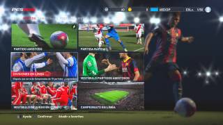 ¡BIENVENIDOS A PES 2015 Menus Configuración Modos Equipos HD [upl. by Kho160]