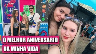 VLOG Minha Primeira Vez No Lollapalooza 2019 Show do Arctic Monkeys Troye Sivan e The 1975 [upl. by Assille]