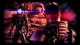 Mass Effect 3  Peace between geth and quarians  Renegade speech [upl. by Ijic]