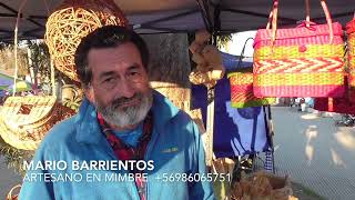 EMPRENDIMIENTO ARTESANÍA EN MIMBRE Mario Barrientos ARTESANO conversó con nosotros [upl. by Blasien]