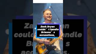 Zach Bryan couldn’t handle accusations celebrity entertainment zachbryan foryou fyp usa [upl. by Gable]