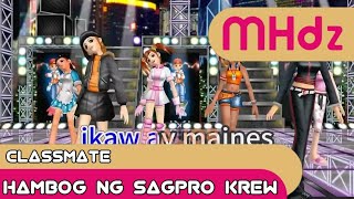 Classmate  Hambog Ng Sagpro Krew LyricsMinus OneKaraokeInstrumental Major PT HD [upl. by Matlick]