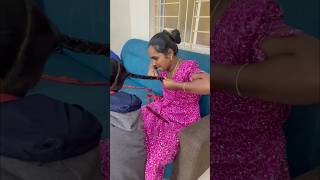 நான் hairstylist ah போலான்னு இருக்கேன் 😂 durgagandhi ytshortsvideo momdaughtercombo familylove [upl. by Tifanie]