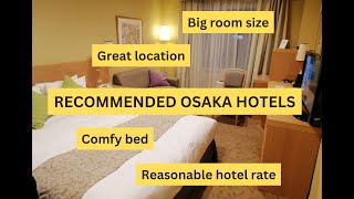 Where to Stay in Osaka  Namba Oriental Hotel  Daiwa Roynet Hotel OsakaKitahama [upl. by Tnert]