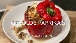 Gevulde paprika’s MM 627 [upl. by Trude]