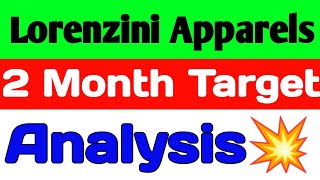 Lorenzini Apparels share news💥 lorenzini apparels share🚀lorenzini apparels share price [upl. by Fionnula]