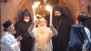 The Orthodox Easter the Holy Fire from Jerusalem to the world [upl. by Durant]