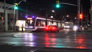 Testing the TTCs New Streetcar St Clair amp Bathurst [upl. by Newo]