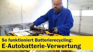 EAutoBatterien  so funktioniert Recycling  ÖAMTC [upl. by Nosretep26]