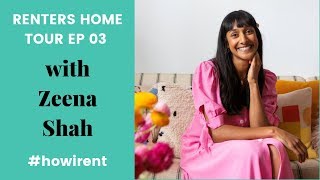 HowIRent S01 EP03 Decorating a Rented Home When you Cant Paint with Zeena Shah [upl. by Aiki772]