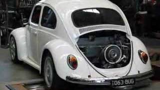 1963 Beetle with 2332cc engine on the dyno [upl. by Yanetruoc]