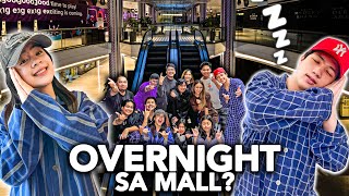 24 Hour Overnight Challenge In a Mall Grabe  Ranz and Niana [upl. by Bonnes]