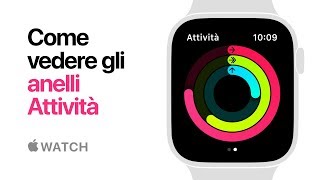 Apple Watch Series 4 — Come vedere gli anelli Attività — Apple [upl. by Plusch]