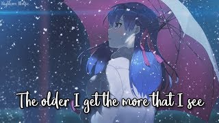 Nightcore  Older  Lyrics [upl. by Ecirtaeb]