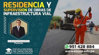 CURSO RESIDENCIA Y SUPERVISIÓN DE OBRAS DE INFRAESTRUCTURA VIAL  2024 [upl. by Glanti799]