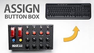 HOW TO ASSIGN BUTTON BOX TO KEYBOARD FUNCTIONS [upl. by Simonne934]