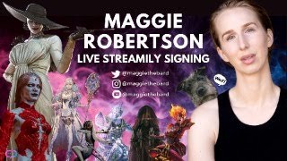 Maggie Robertson Live Signing PART 1 March 7th  12pm PT [upl. by Geraldine]