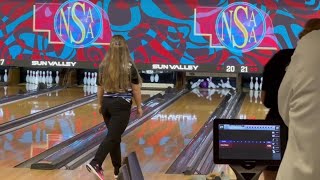 Lakeviews Jordyn Loseke competes at state bowling [upl. by Dedric]