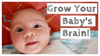 BABY PLAY  HOW TO PLAY WITH 03 MONTH OLD NEWBORN  BRAIN DEVELOPMENT ACTIVITIES [upl. by Cissie160]