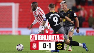 City slip to Saints loss  Stoke City 01 Southampton  Highlights [upl. by Retsam]