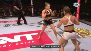 UFC Ronda Rousey manda ko Bethe Correia in 34 secondi [upl. by Arel]