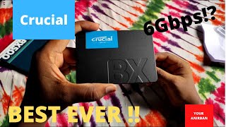 crucial BX500 sata ssd UNBOXING and full review 6Gbps bengali [upl. by Sion401]