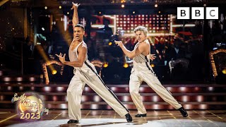 Layton Williams amp Nikita Kuzmin Jive to Shake Ur Body by SHY FX TPower and Di ✨ BBC Strictly 2023 [upl. by Friedlander90]