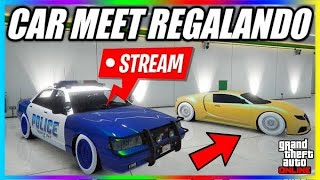 REGALANDO COCHES CAR MET GTA 5 ONLINE PS4 2024 [upl. by Aiveneg472]