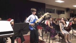 10 yr old playing quotEruptionquot by Eddie VanHalen [upl. by Cochran337]