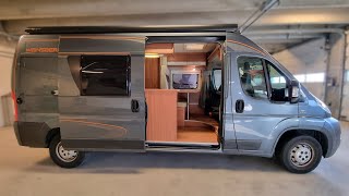 Smallest Luxury Campervan Conversion Can Tow Heavily And Has Roof Rack  Weinsberg CaraBus [upl. by Ennaegroeg]