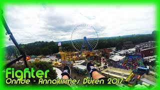 Fighter Bruch  Onride POV  Annakirmes Düren 2017  Neu 2017  Neuheit 2017 [upl. by Yardley]