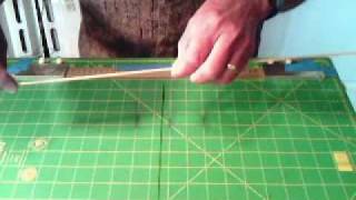 part 1 of 2 Make a bamboo fighter kite bow [upl. by Abibah688]