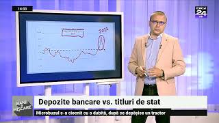 Depozite bancare vs titluri de stat Banii în mișcare Digi24 [upl. by Oratnek]