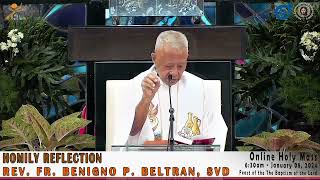 Homily Reflection of Rev Fr Benigno Beltran SVD [upl. by Aroved]