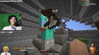 Minecraft Freak SMP Episode 12  Aaron Hull HamzahTheFantastic amp Haley Sharpe [upl. by Jannel]